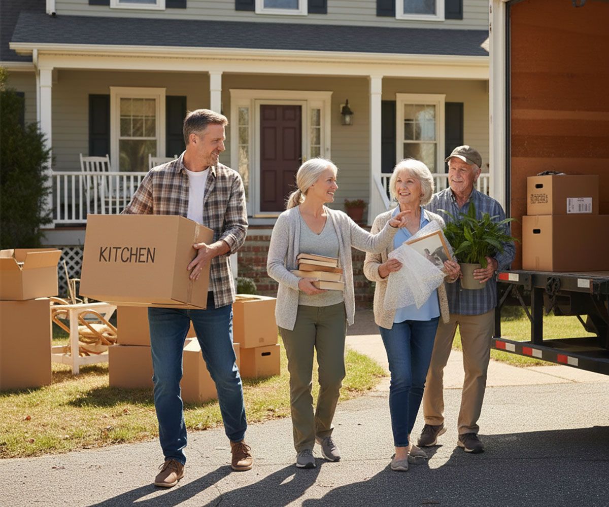 Son helping his Northeast Ohio aging parents sell their Geauga County, Oh home with Ericka Bazzo, experienced elder law and probate realtor