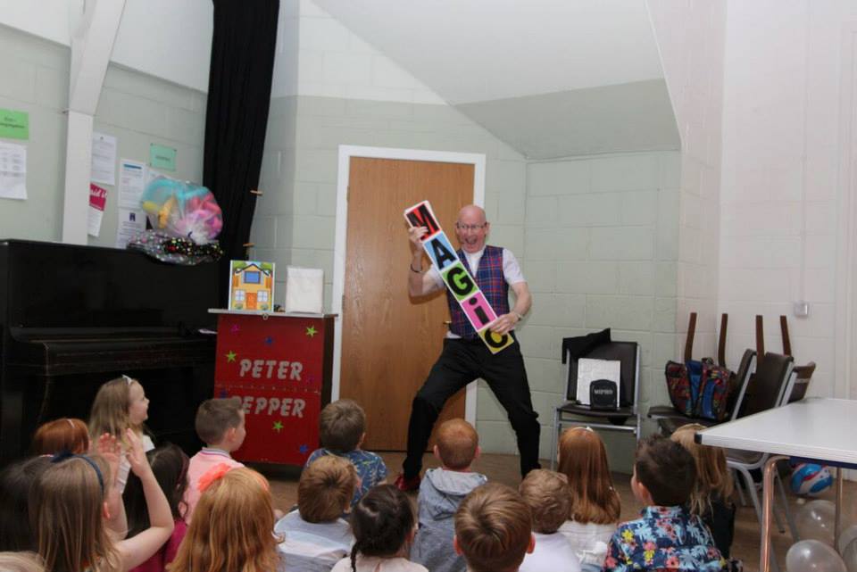 Entertainment through magic