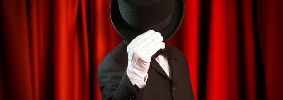 Magician with a hat