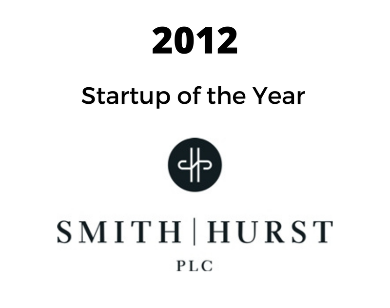 smith hurst plc was named startup of the year in 2012