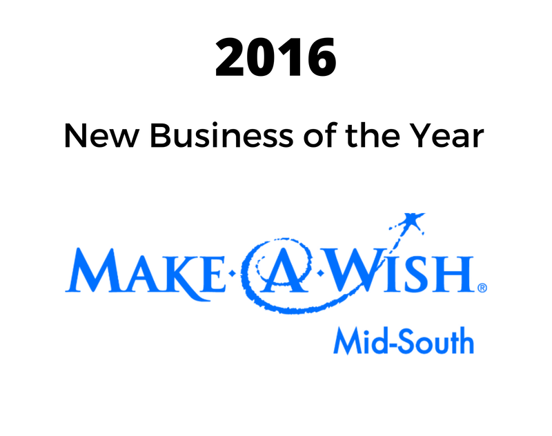 make a wish mid-south is a new business of the year