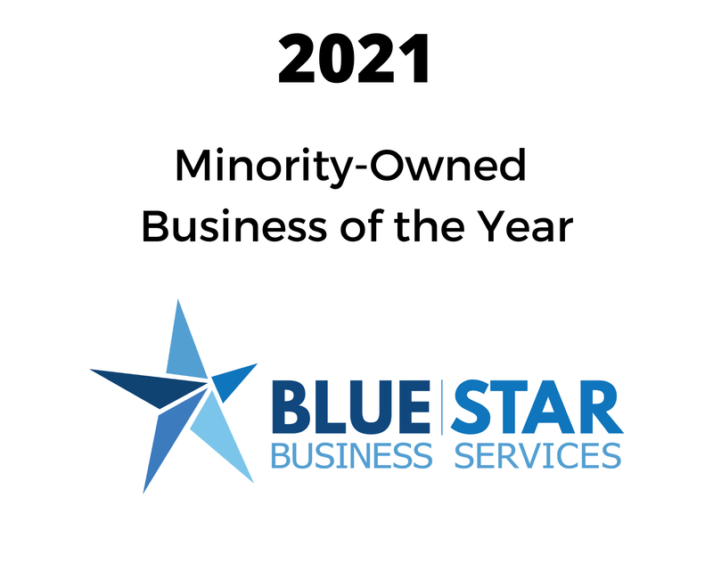 blue star business services is a minority owned business of the year