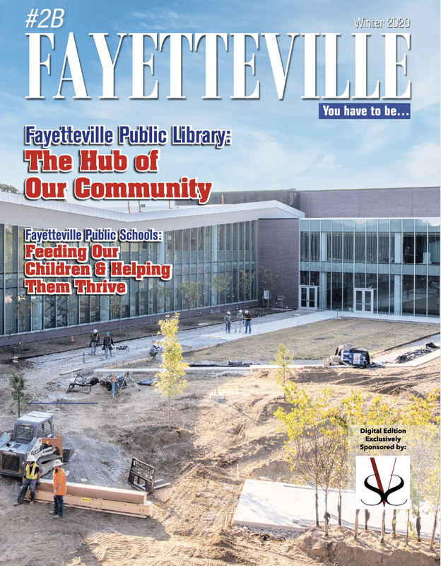 the cover of the fayetteville public library magazine