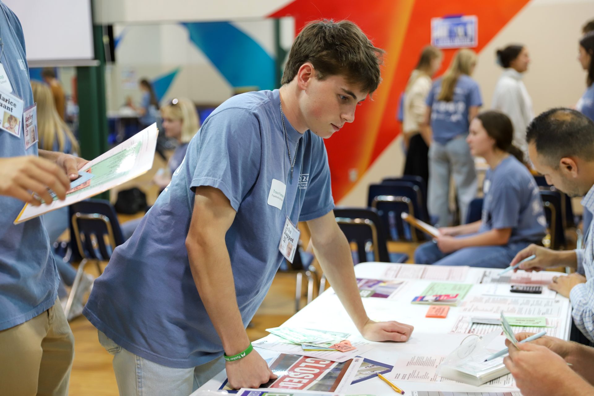 Teen leadership participant