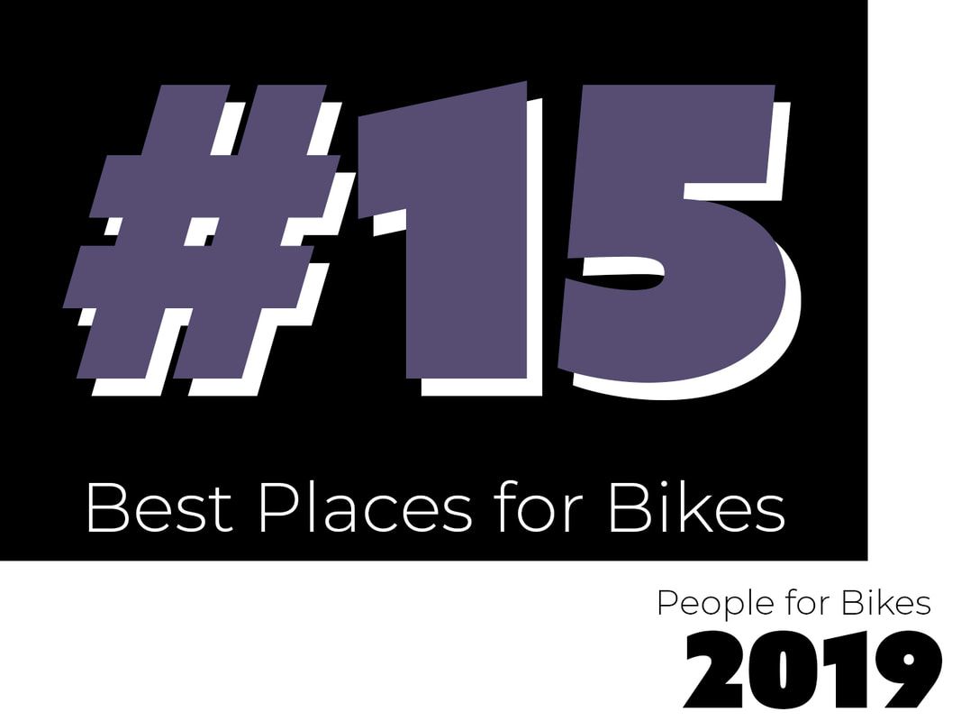 a logo for the best places for bikes in 2019