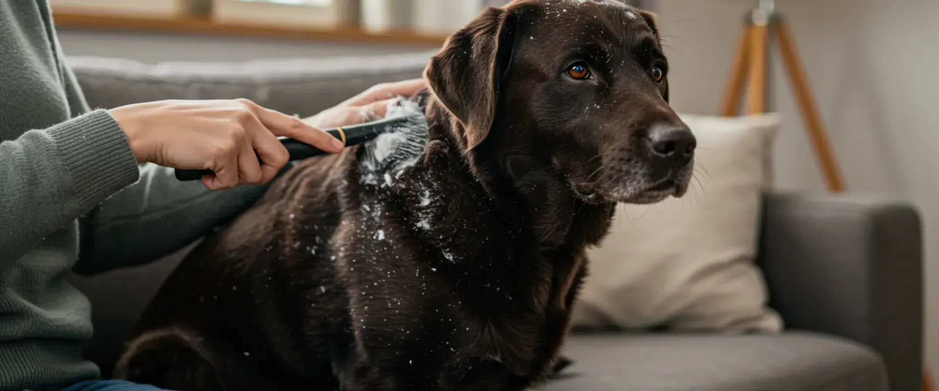 why does my dog have dandruff