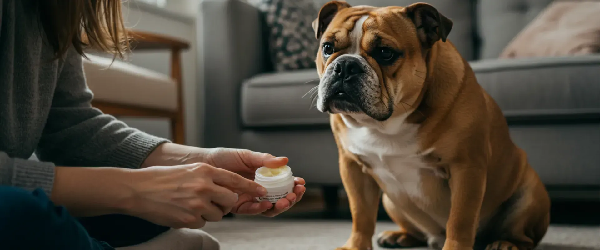 moisturizing dog skin