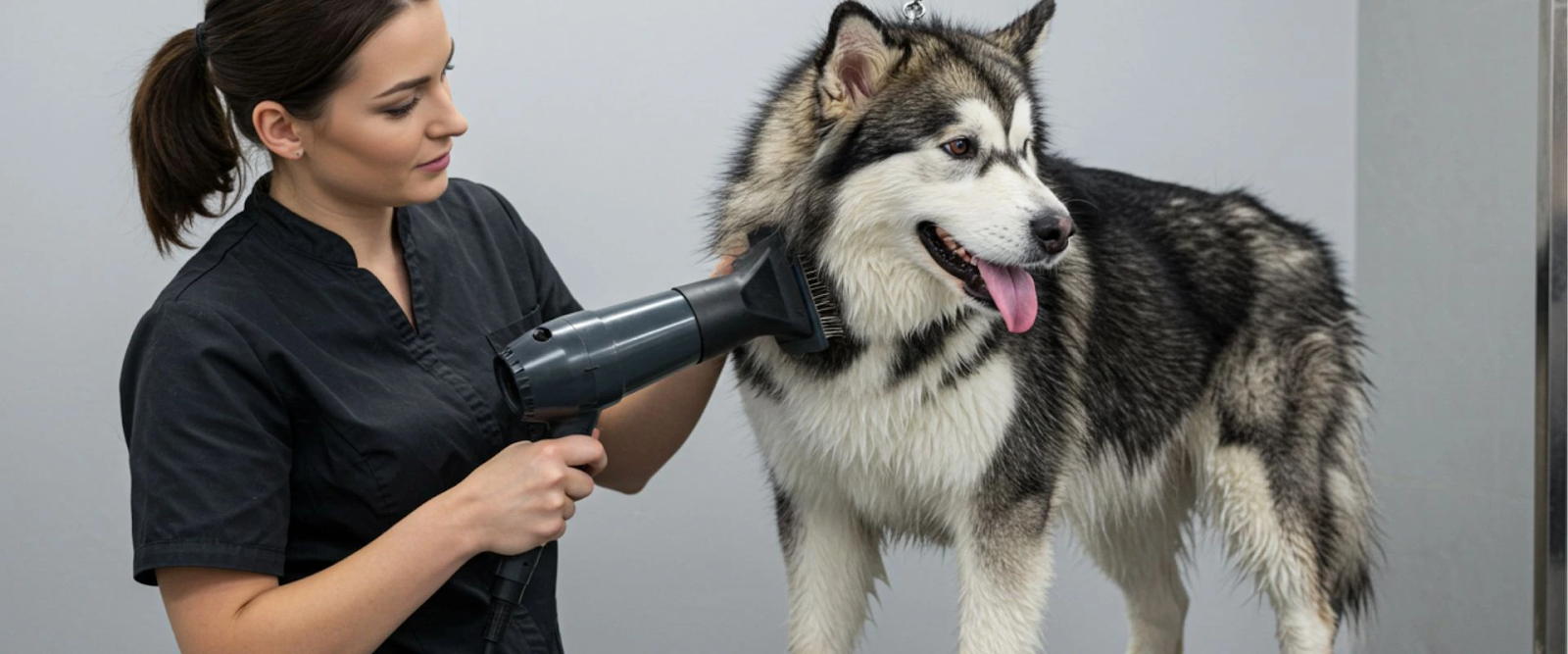 summer grooming for double-coated breeds