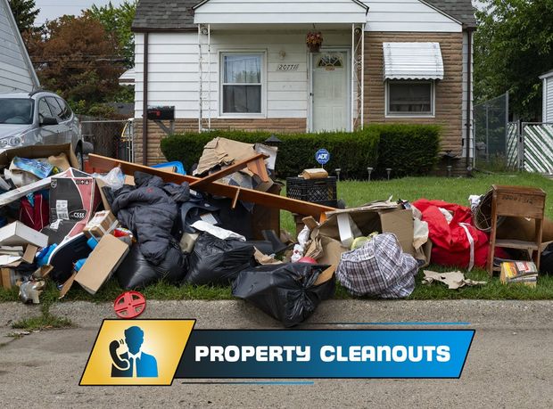 Property cleanouts in Portalnd