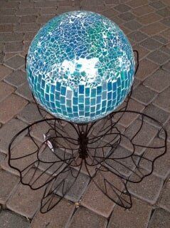 Tiled Globe — Highland, IN — Allen Landscape in Highland, LLC