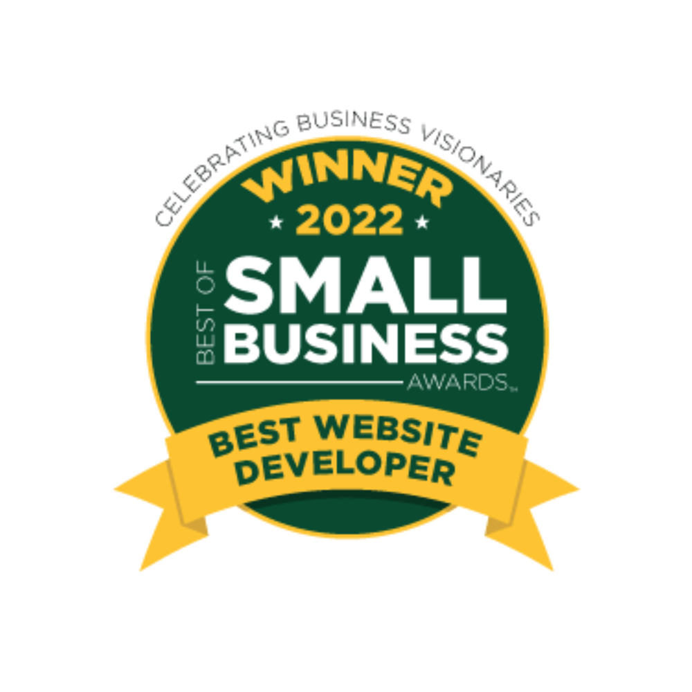 Best Website Developer Award Winner