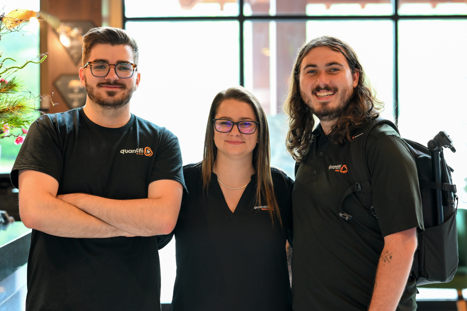 Trevor, Courtney, and Sean from Quantifi Media