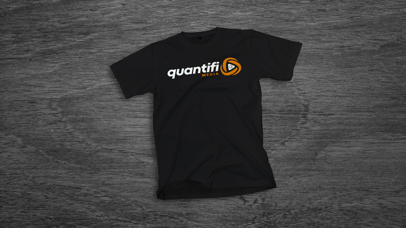 Customized Black T-Shirt with Logo