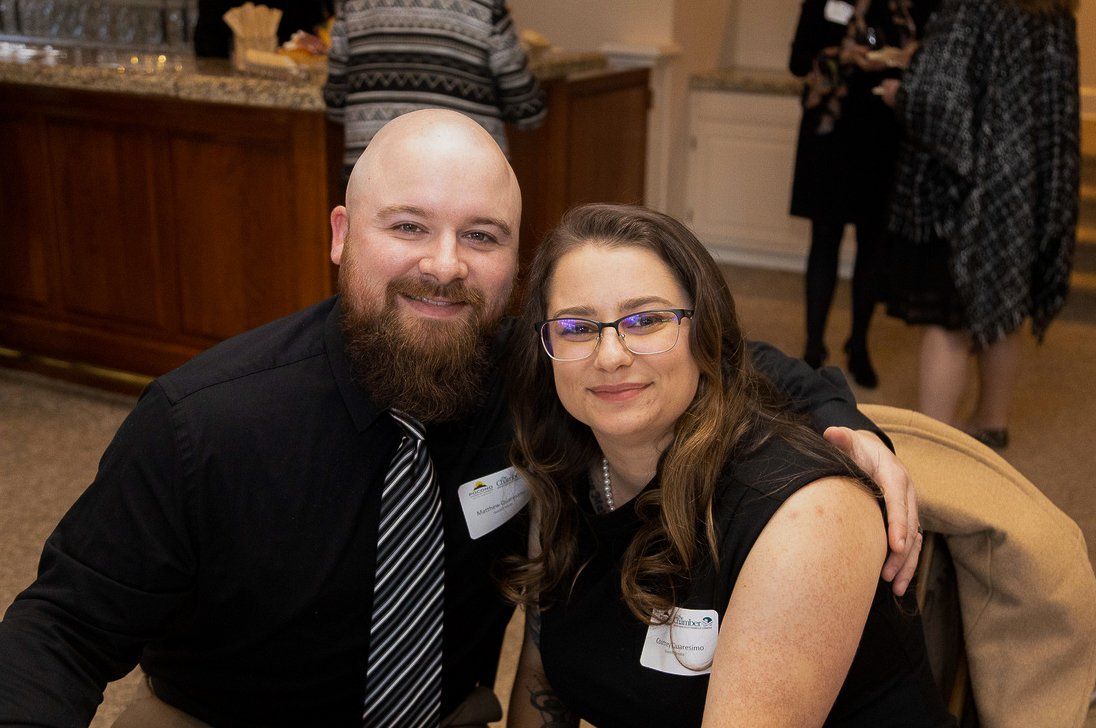 Courtney & Matthew Quaresimo at Business Women of the Year Awards