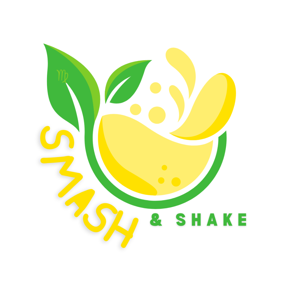 Smash & Shake logo: A vibrant and refreshing representation of their delicious handcrafted lemonade