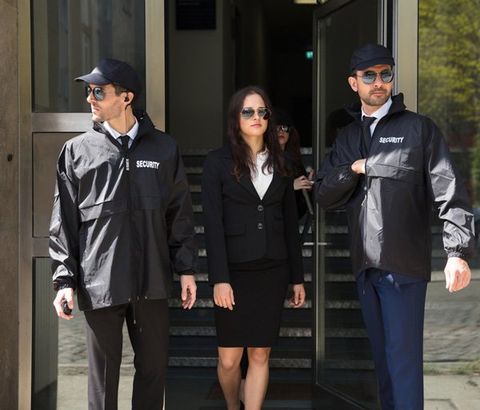 Young Businesswoman with Her Bodyguards — San Marcos, CA — Wyatt & Associates Protection Division