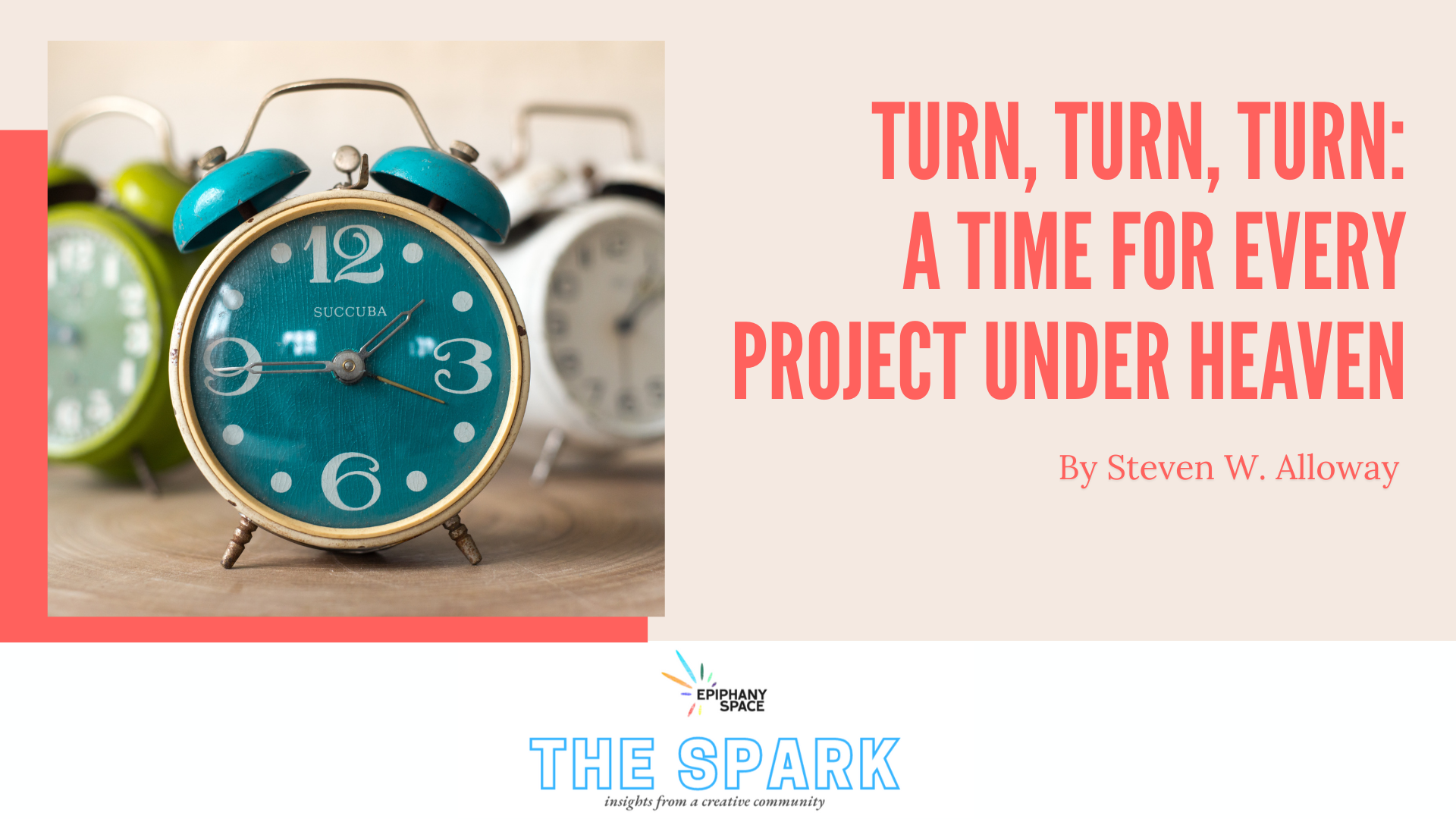 Books and creativity often find the right time after years of waiting