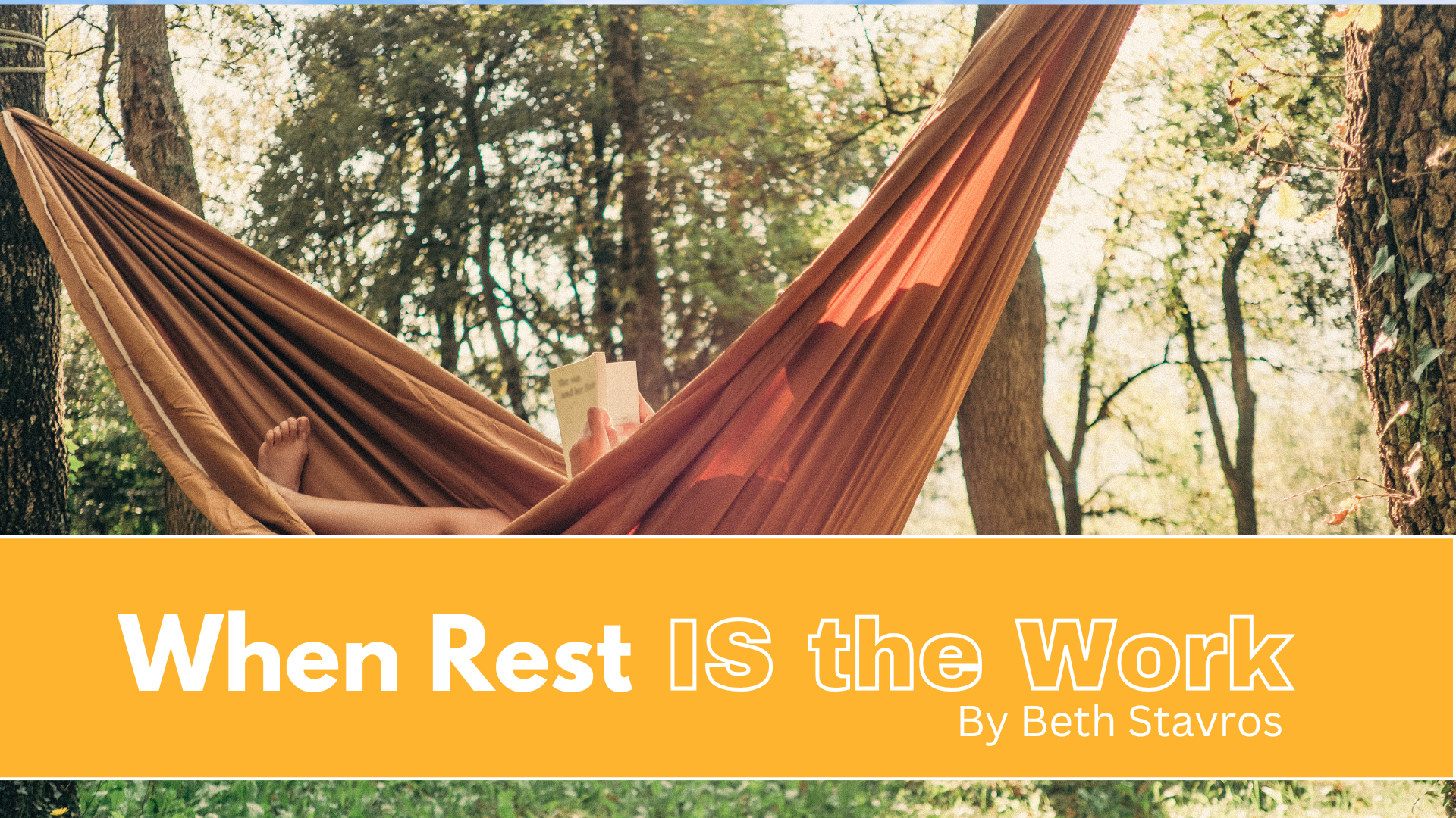 Beth Stavros reflects on burnout, recovery, and redefining work through creative rest.