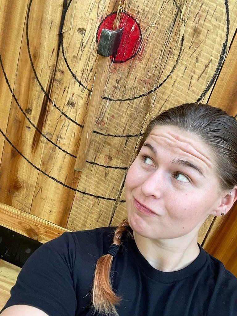 Axe throwing, Backyard Games, Fun Game, Axe throwing experience in Tennessee USA, Axe Throwing Entertainment