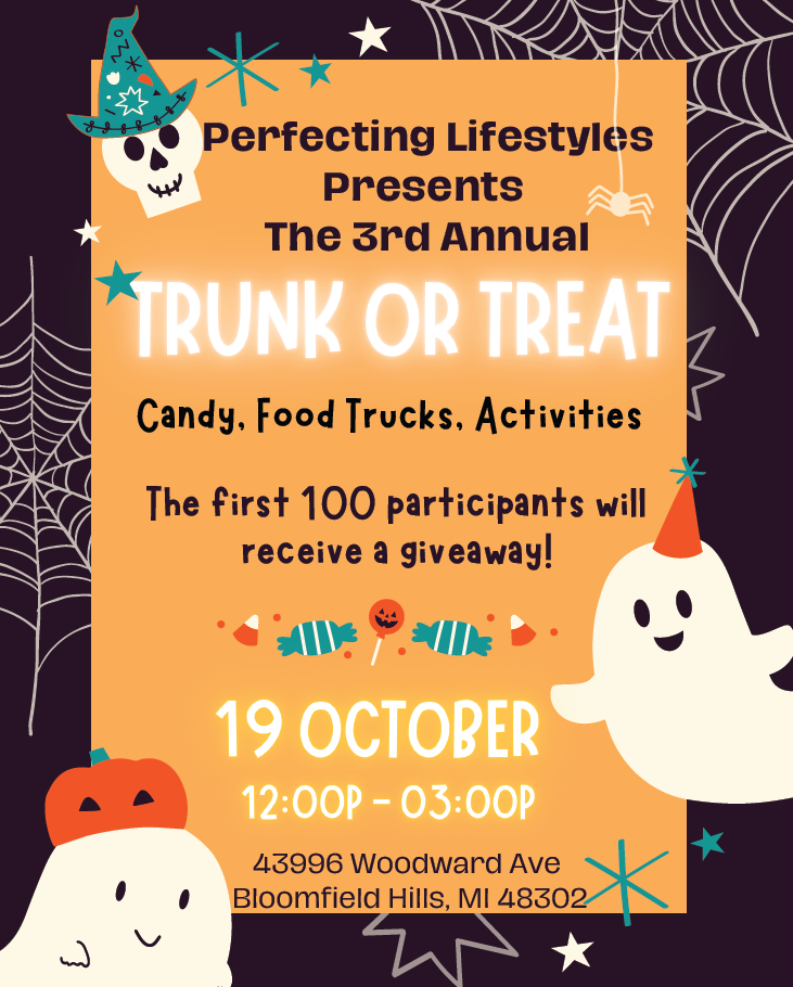 Perfecting Lifestyles 3rd Annual Trunk or Treat 2024