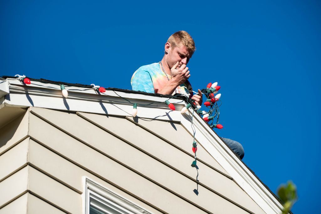 Christmas lighting Idaho Falls