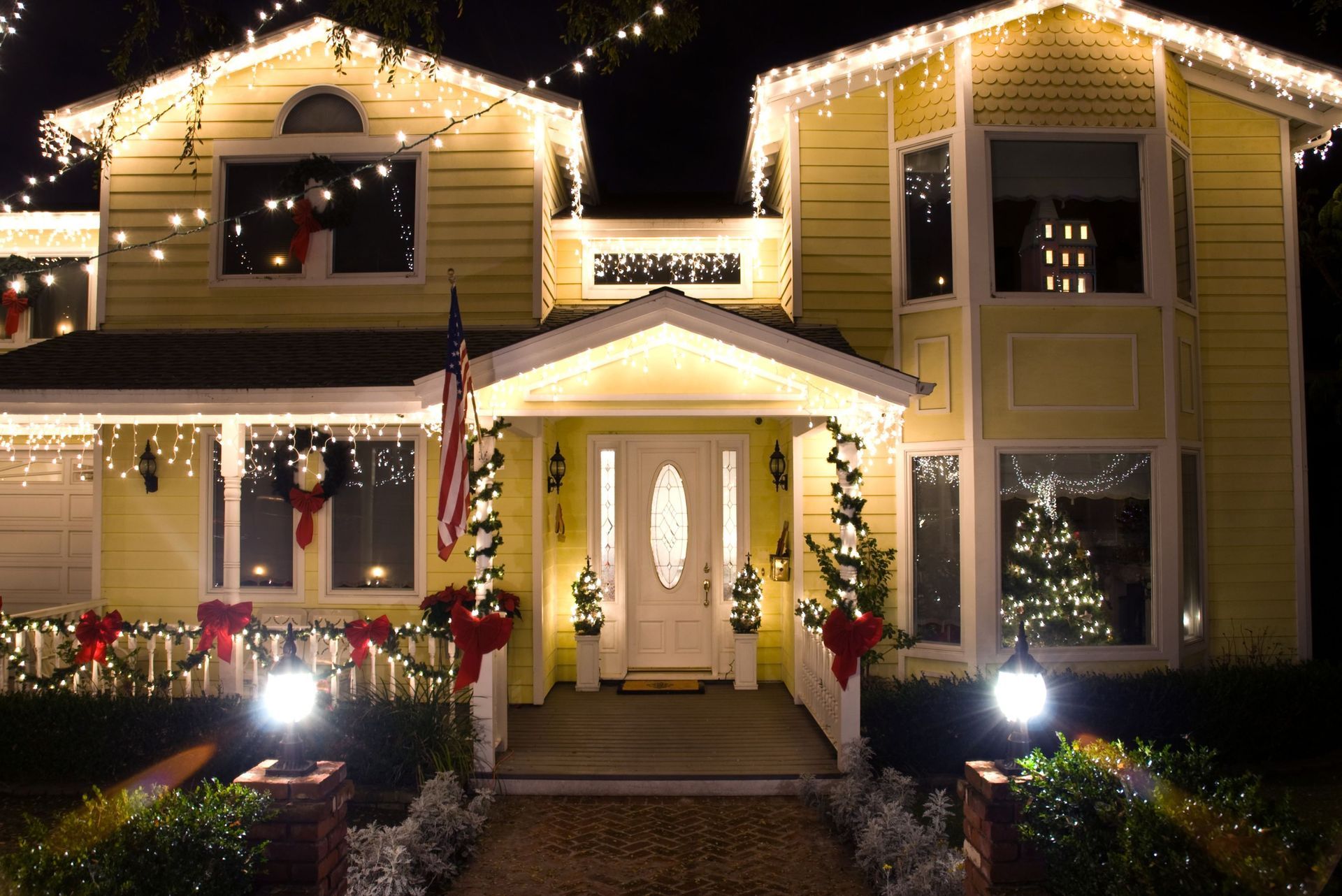 Christmas light installation Idaho Falls Pocatello