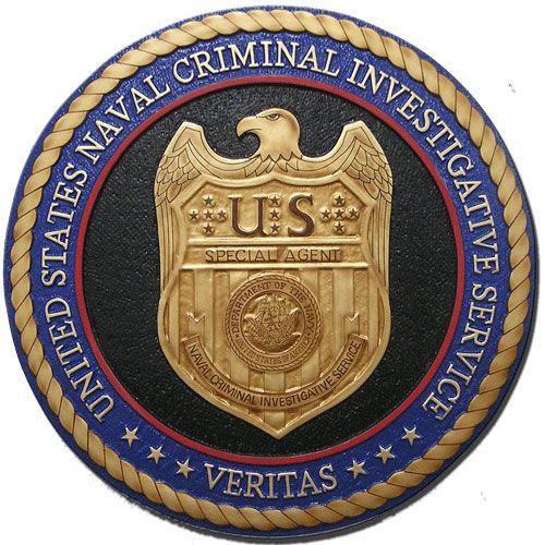 NCIS Badge Plaque