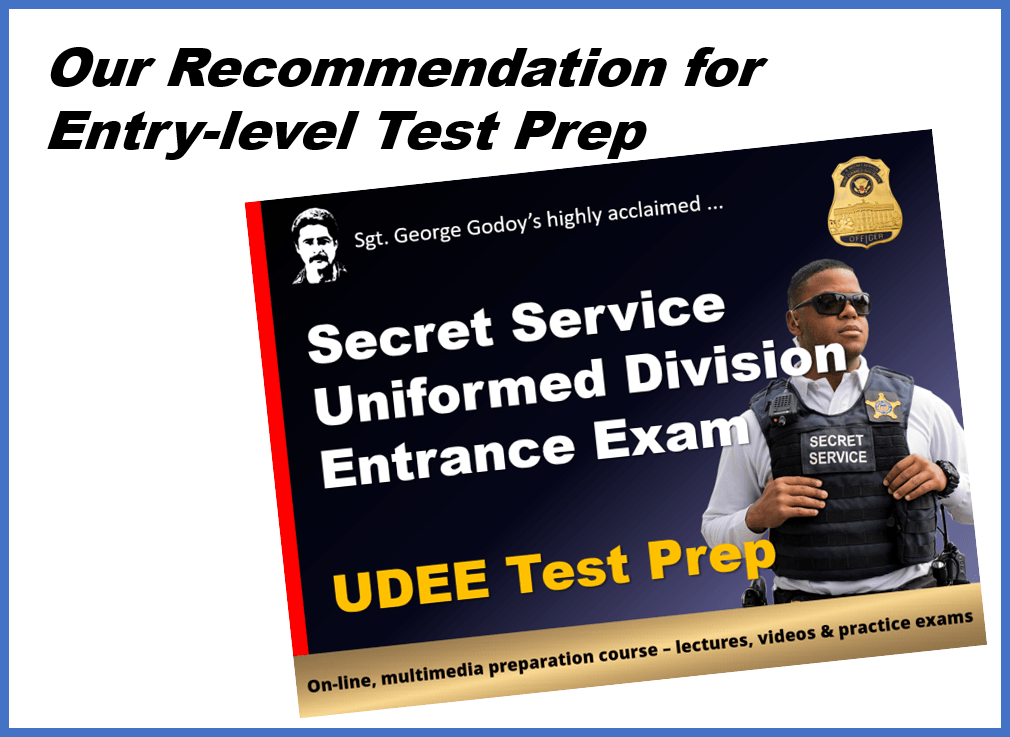 Uniformed Secret Service Test Prep