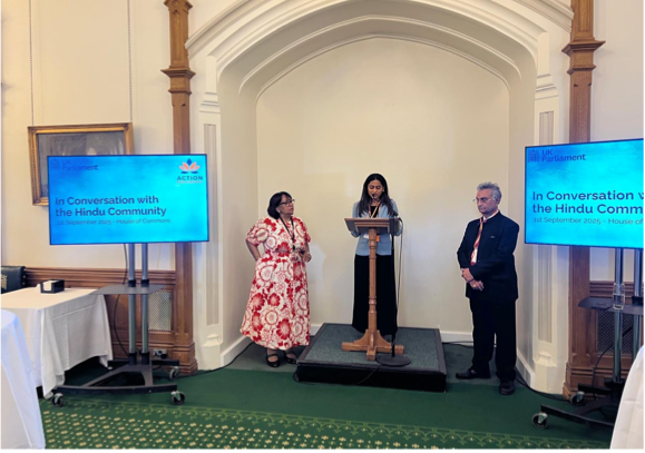 In Conversation with the British Hindus UK Parliament, Churchill Hall – 1st September 2025