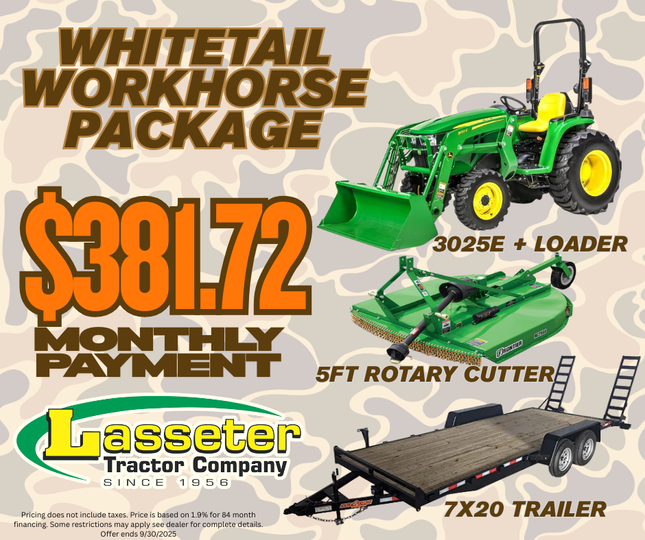 3025E Tractor Package