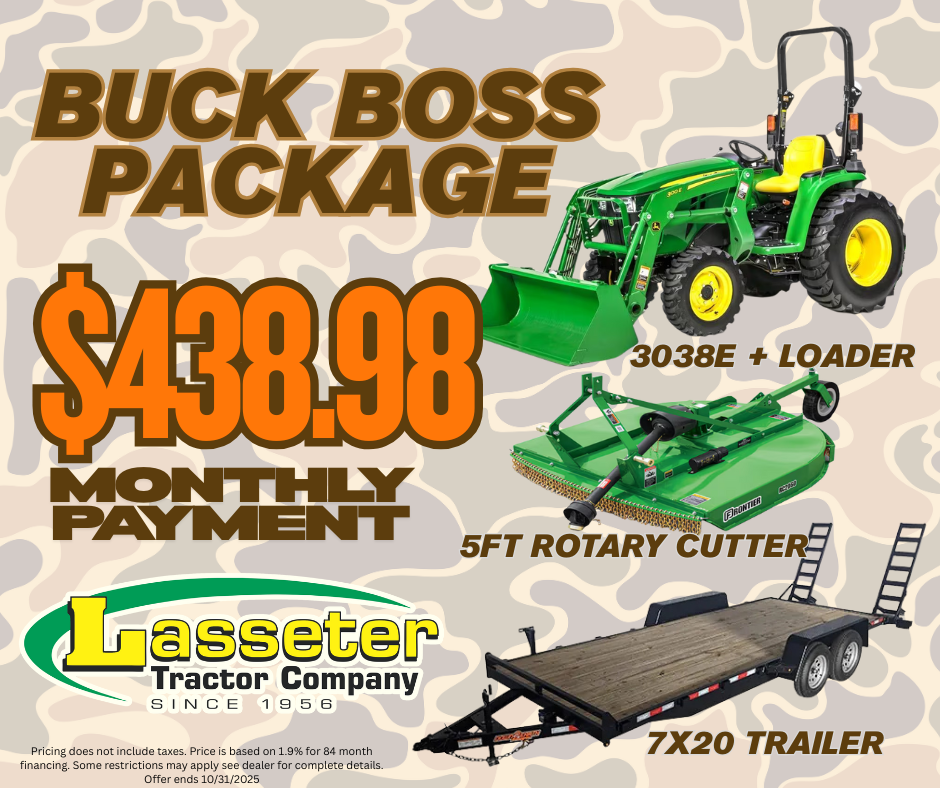 3038E Tractor Package