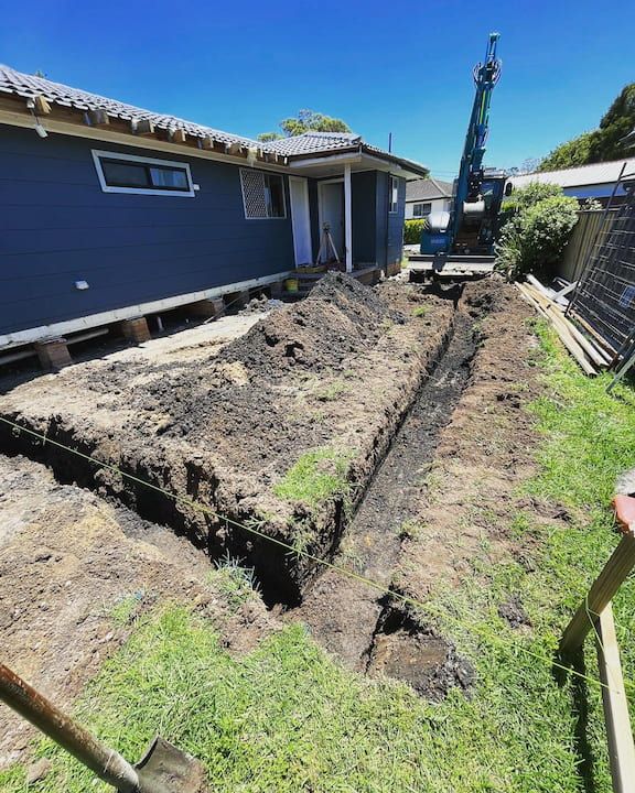 Earth Works On A House With Extension - The Leading Building Company in Cooranbong, NSW