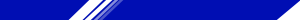 A pair of blue pants with white stripes on the side.