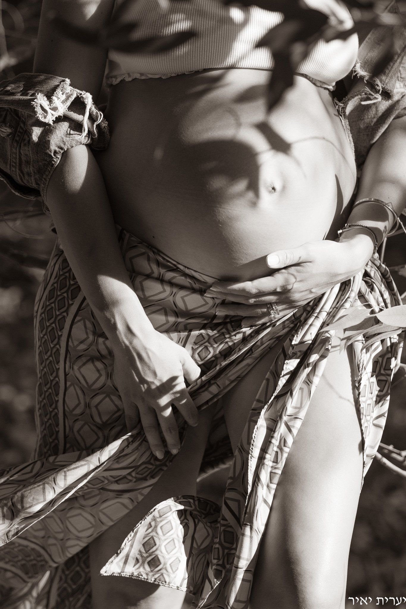 צילומי הריון בטבע