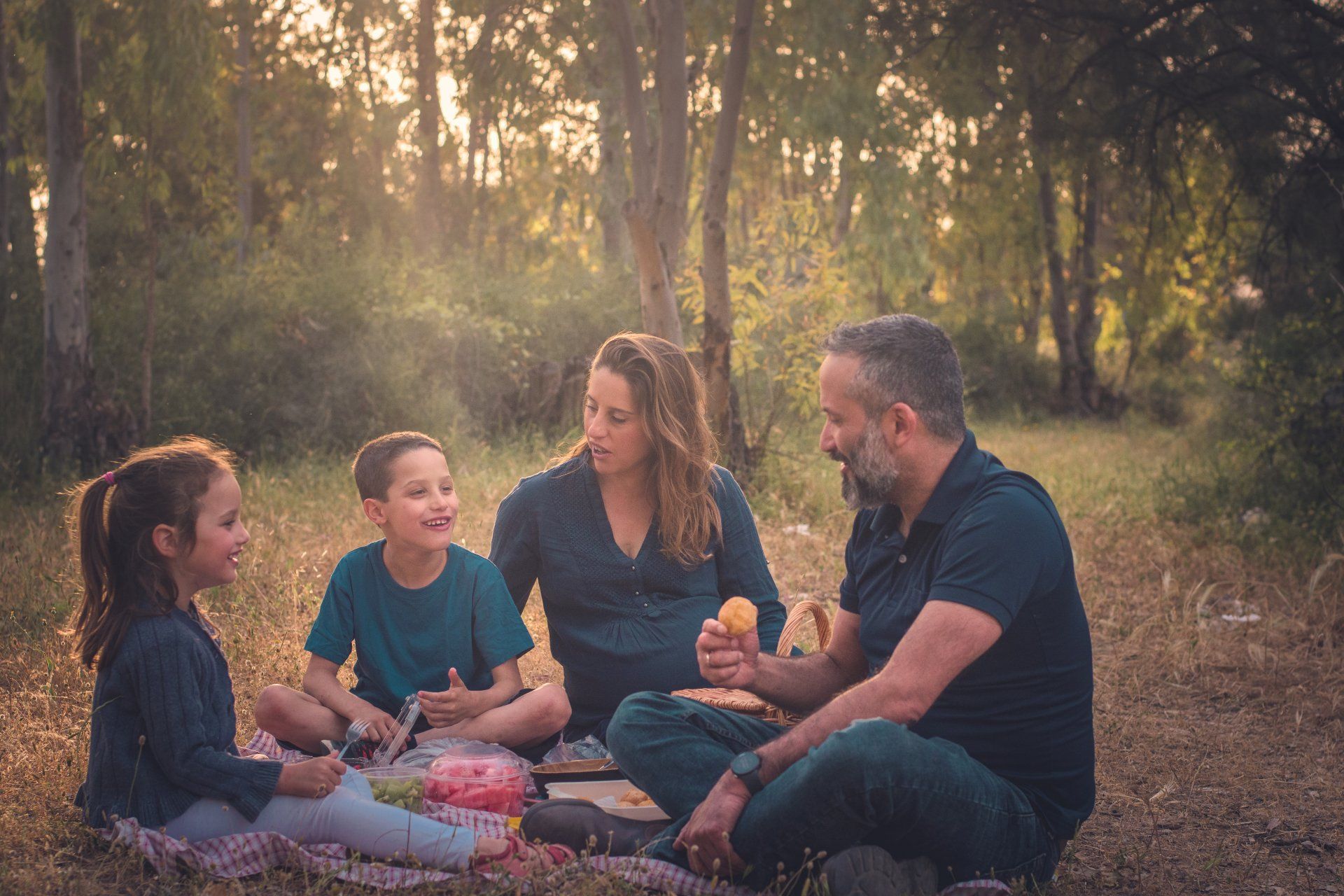 צילומי משפחה בטבע
