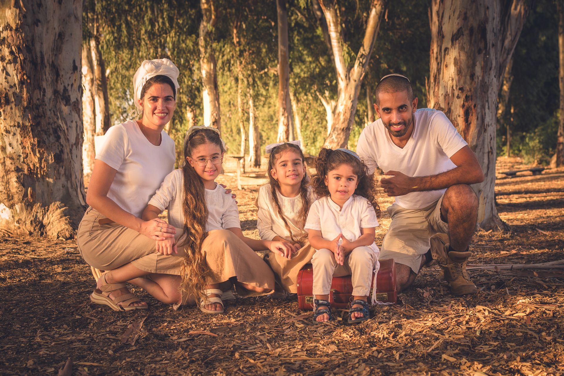 צילומי משפחה בטבע