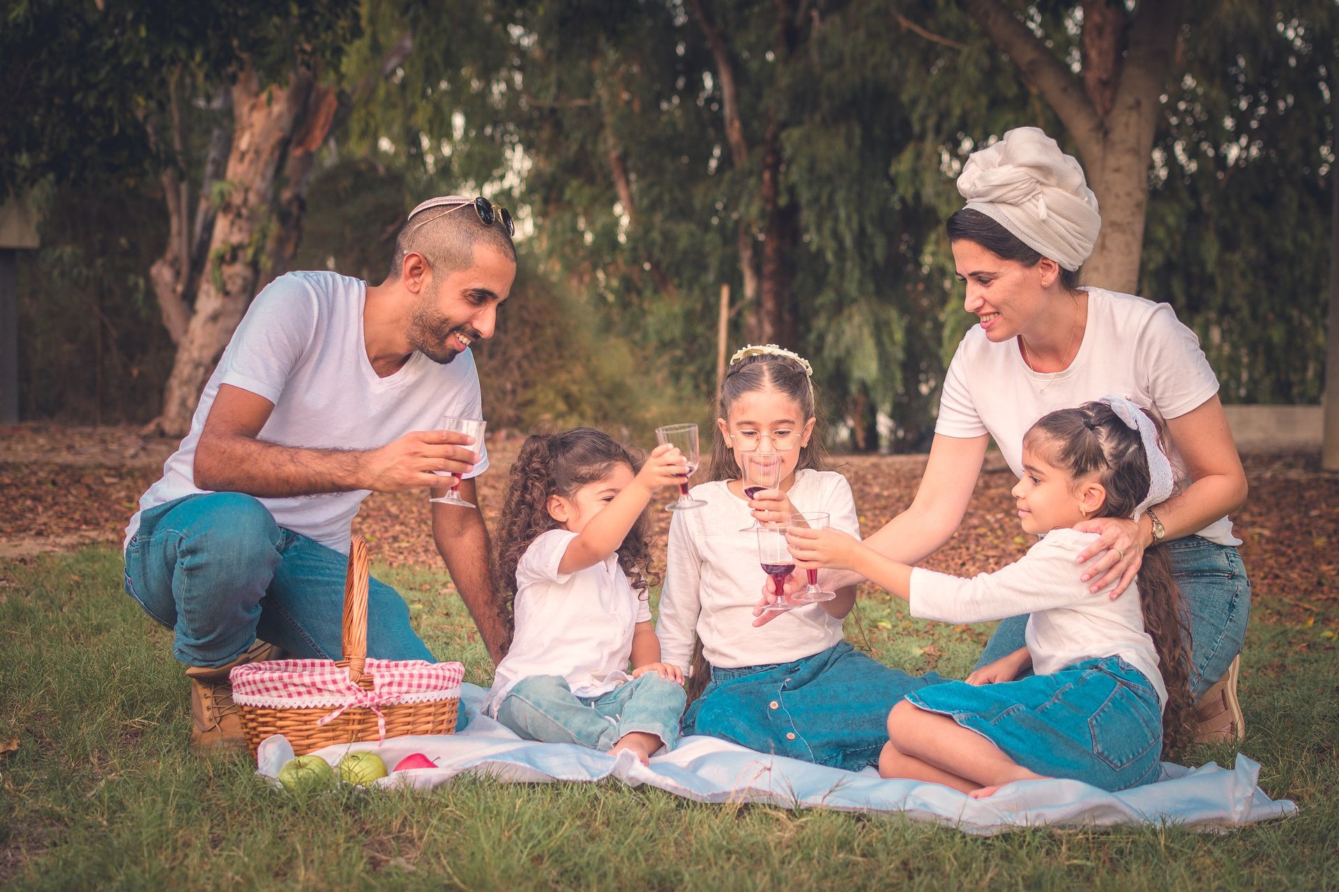 צילומי משפחה בטבע