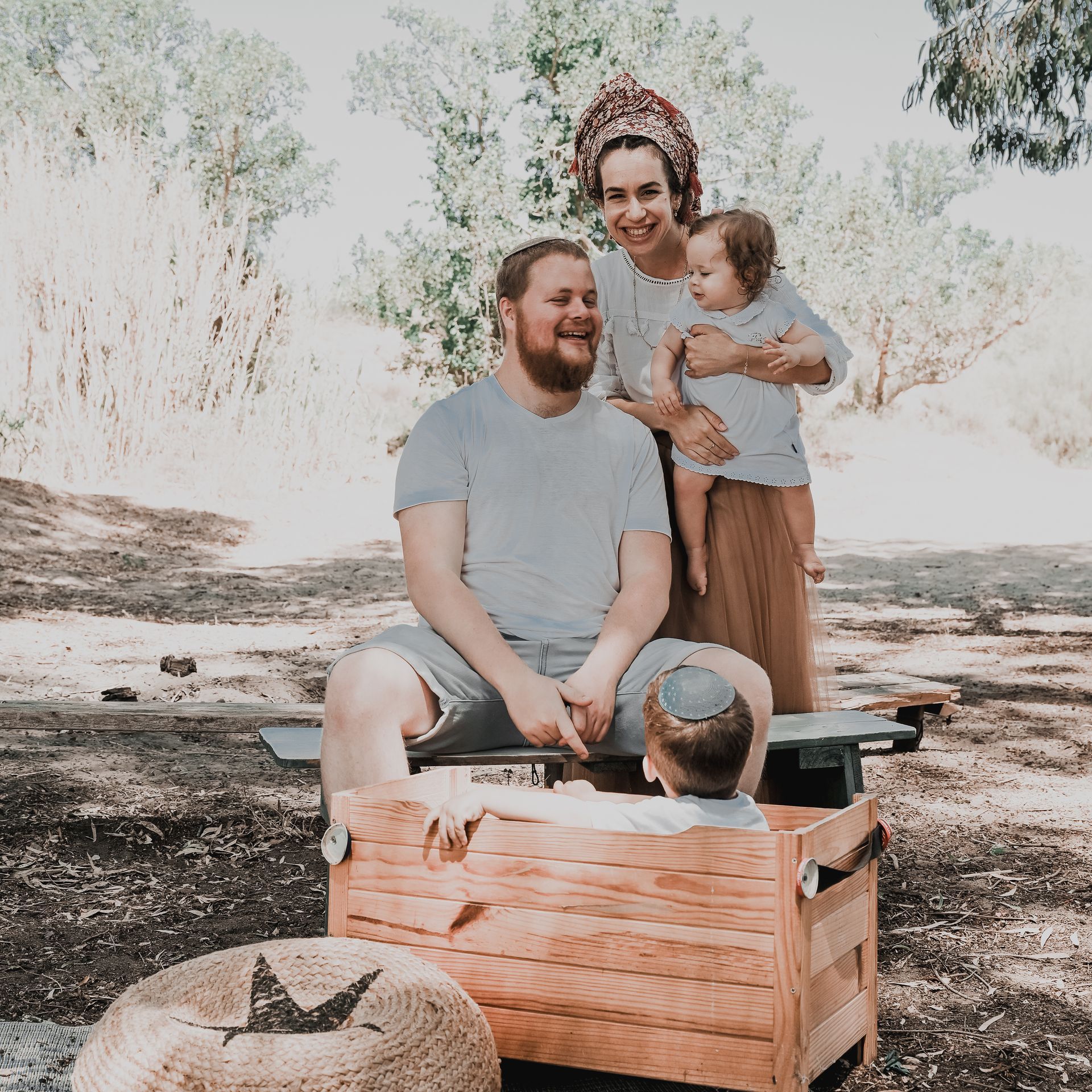 צילומי משפחה בטבע