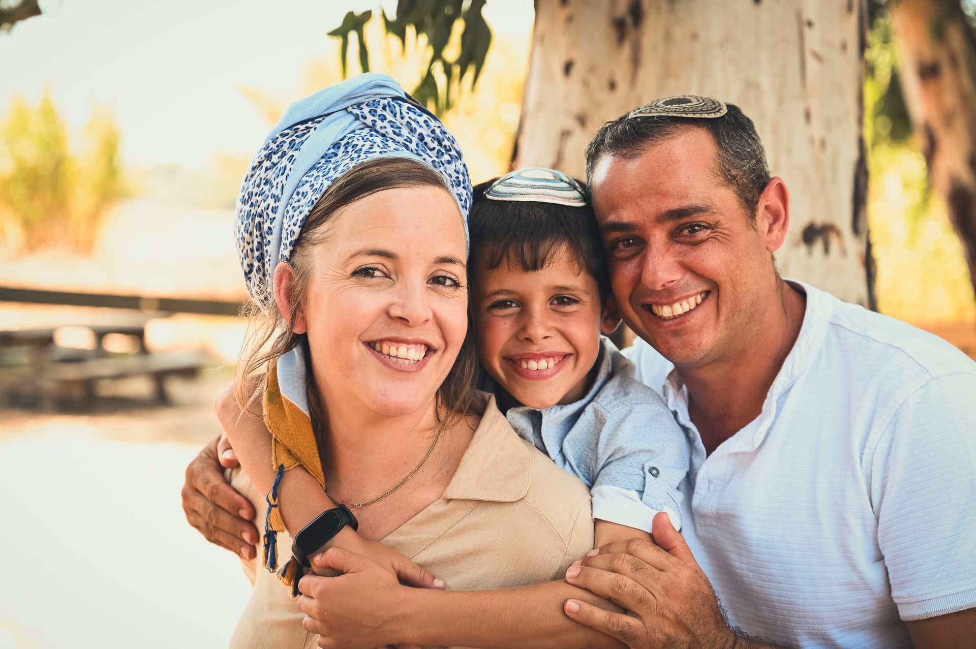 צילומי משפחה בטבע