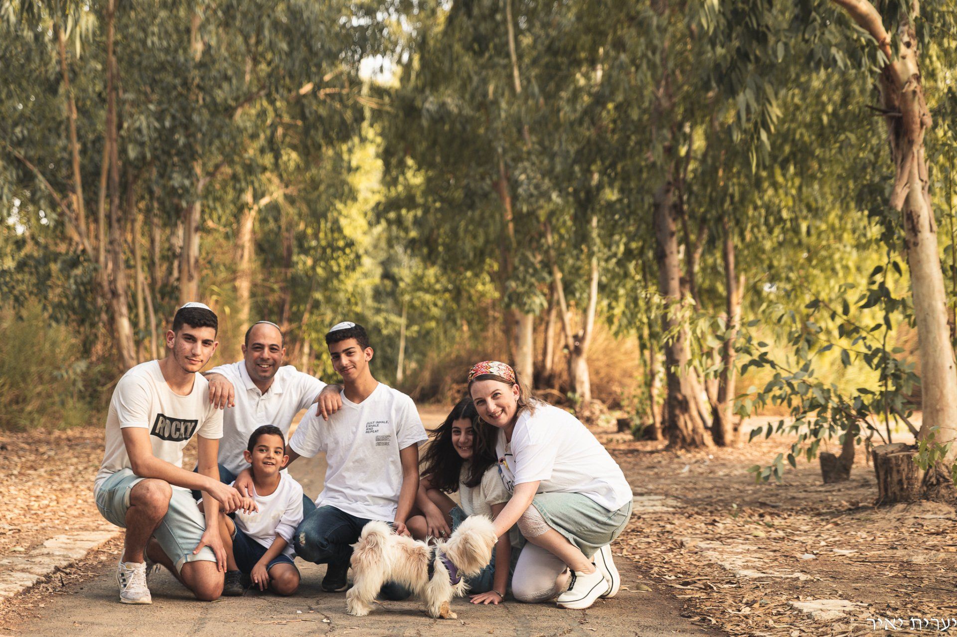 צילומי משפחה בטבע