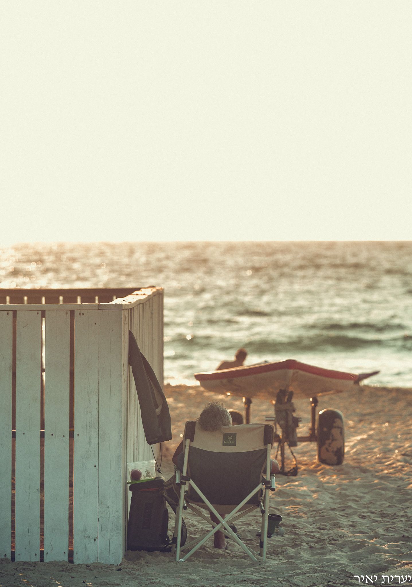 צלמת מקצועית צילמה בשקיעה