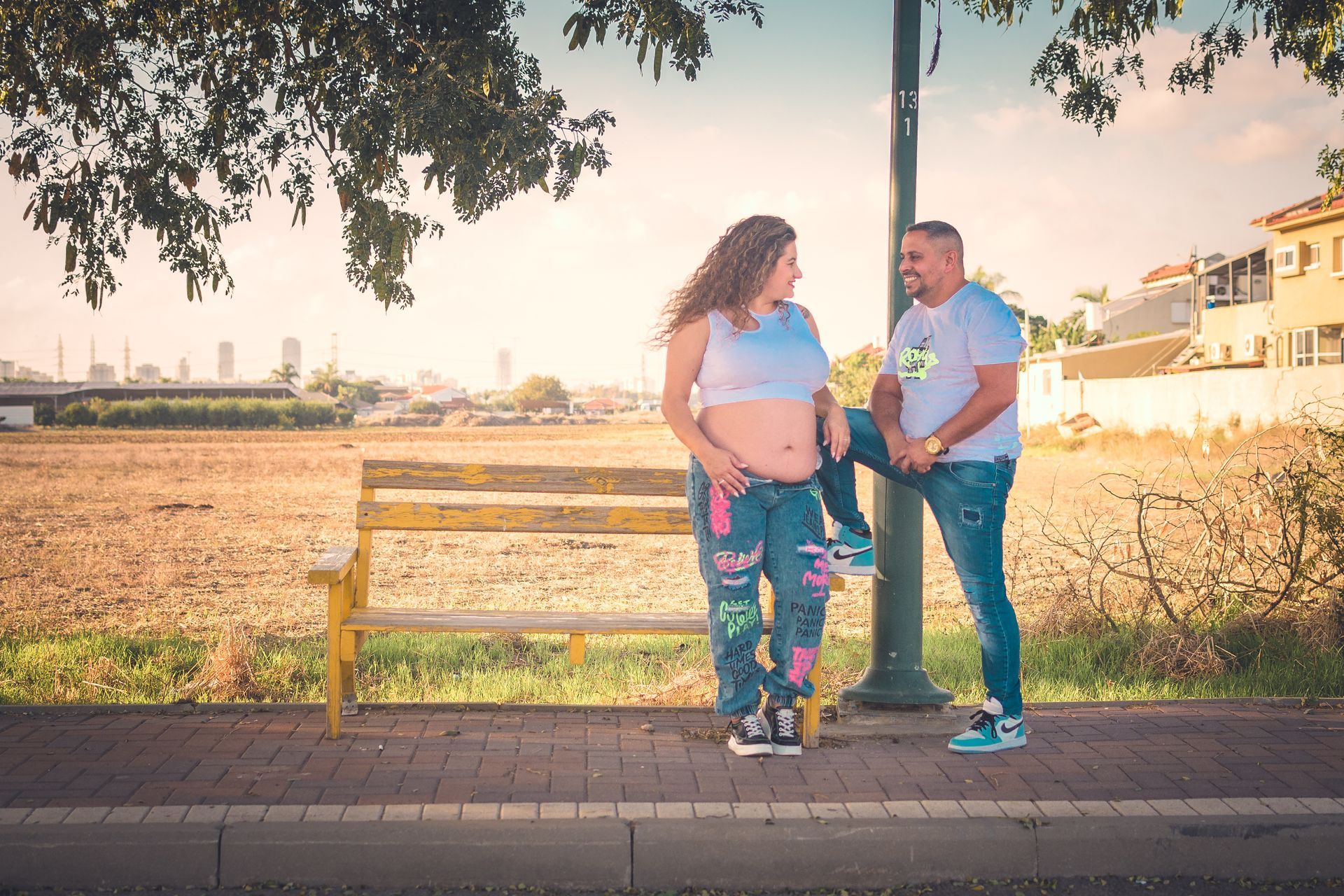 צילומי הריון בטבע