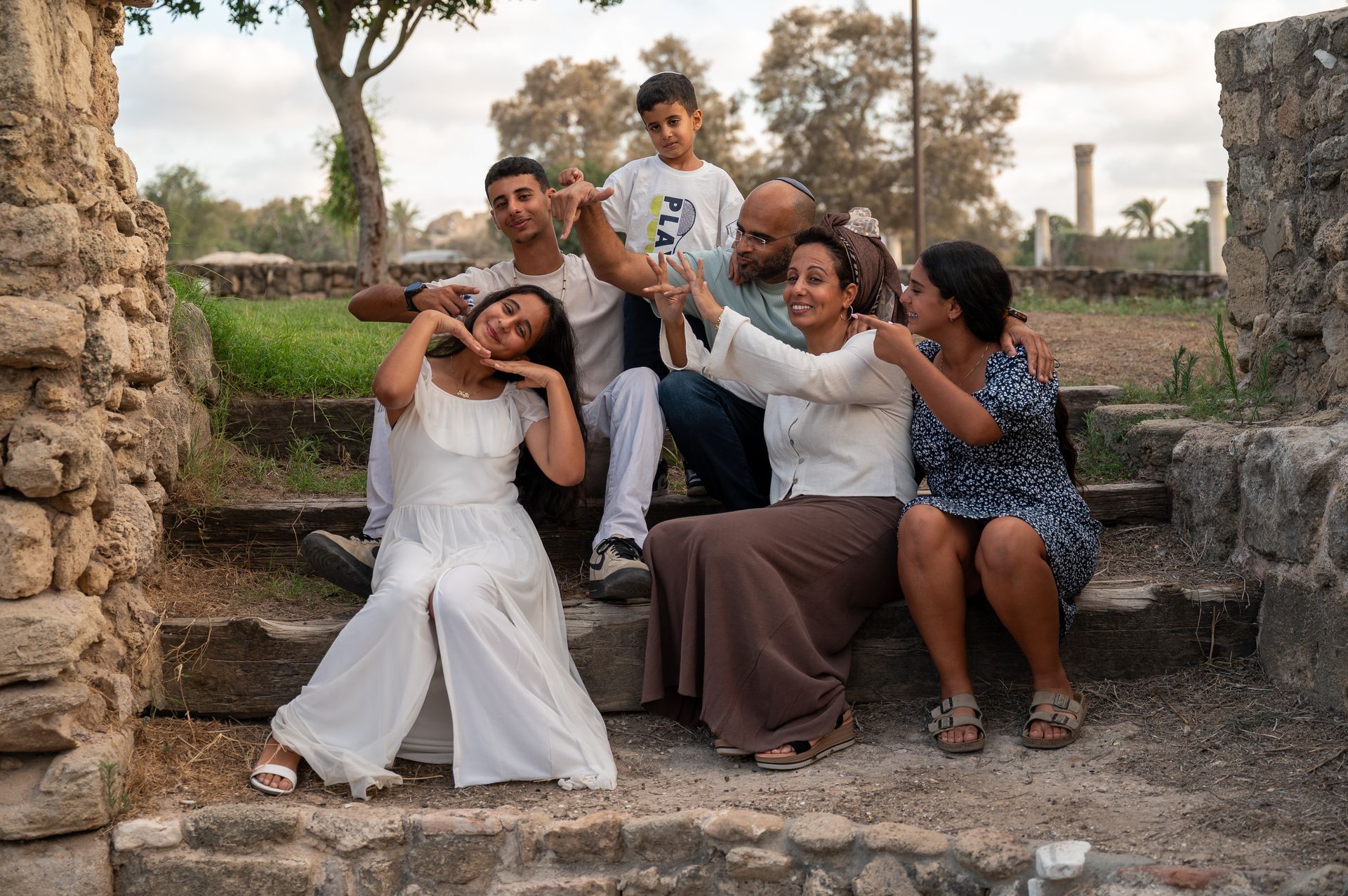 בוק בת מצווה; צילומי משפחה בטבע