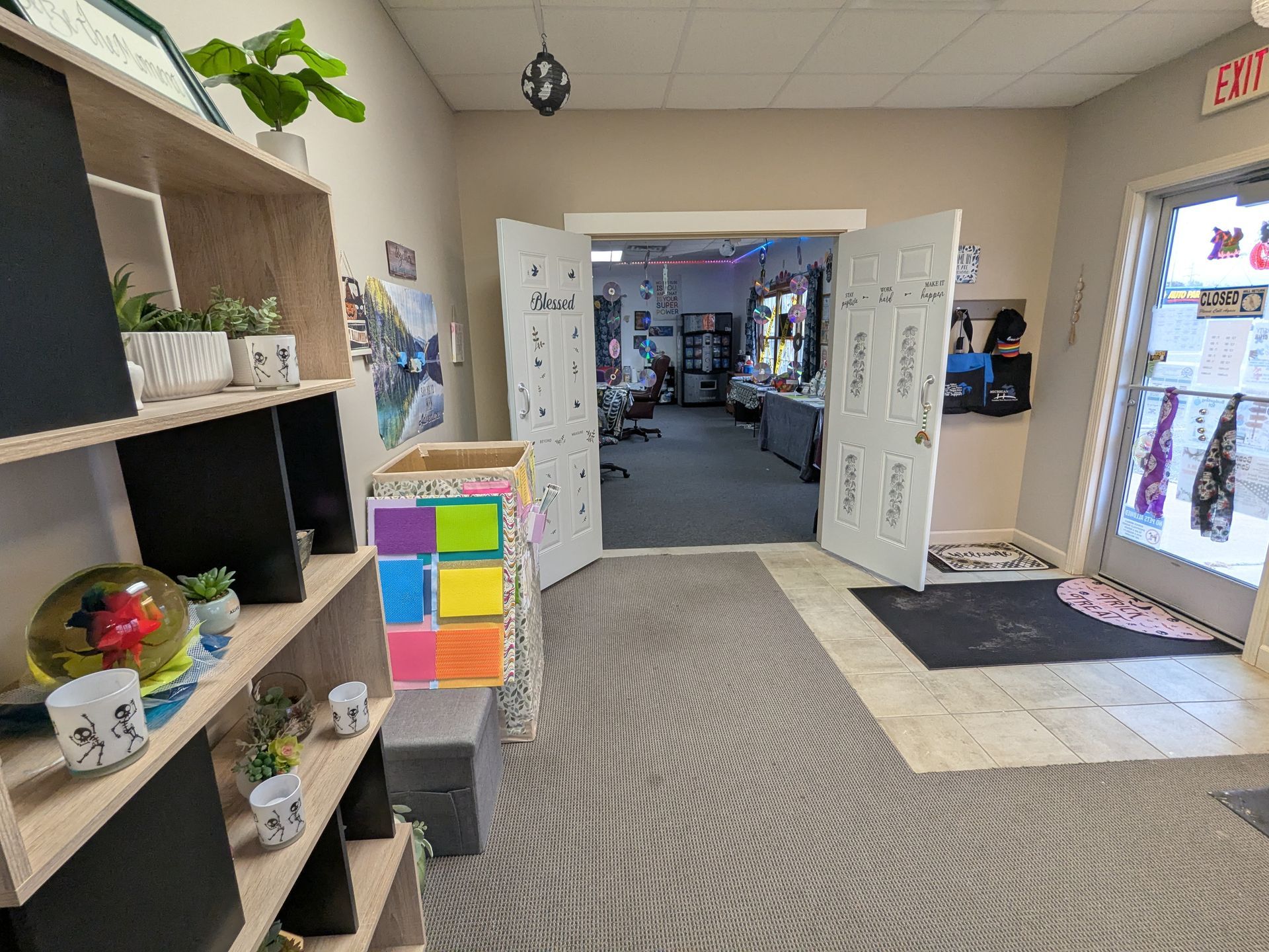 Entry for Suite C to Suite D