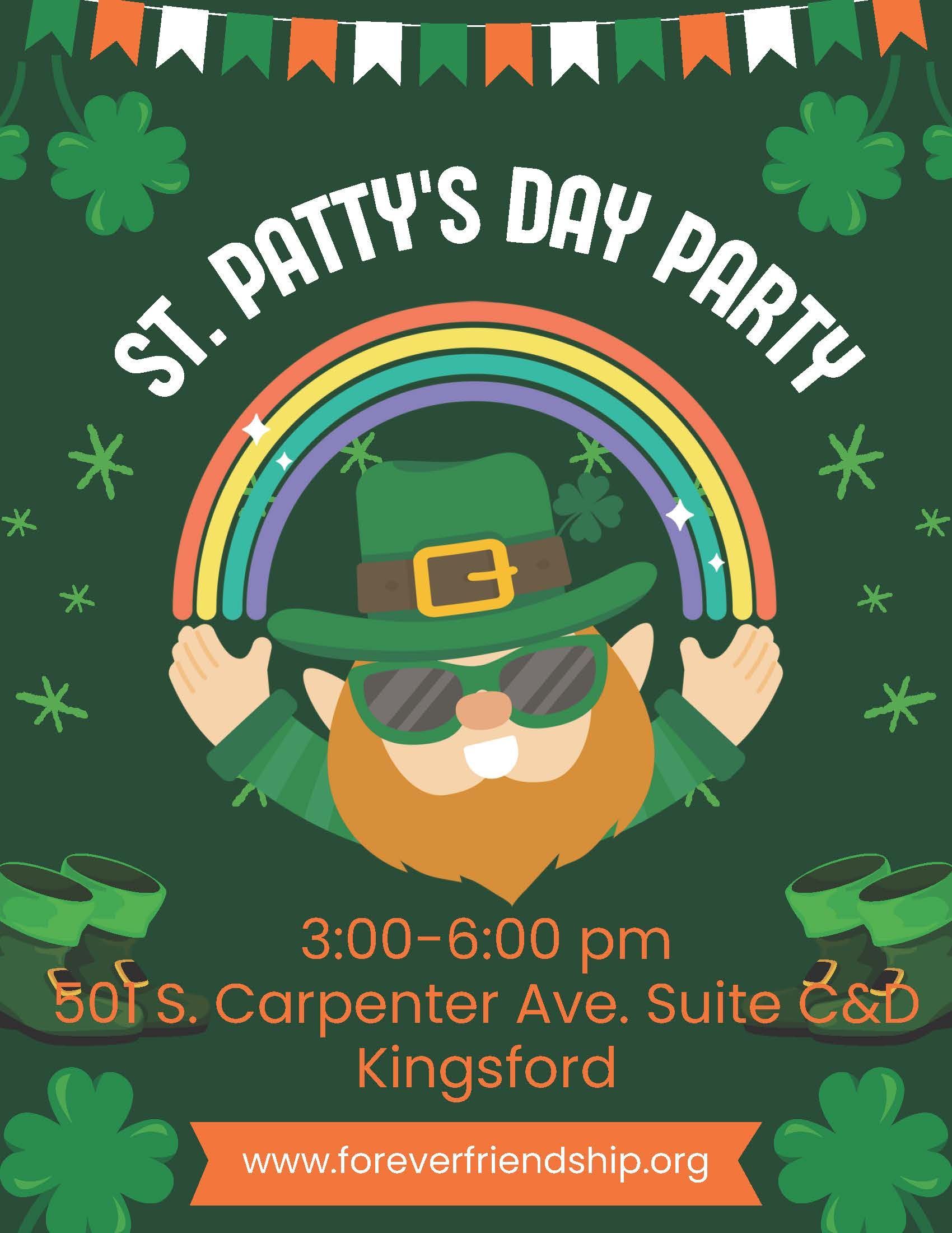 Ramadan Kareem poster with floral accents, dates, times, and a mosque silhouette.