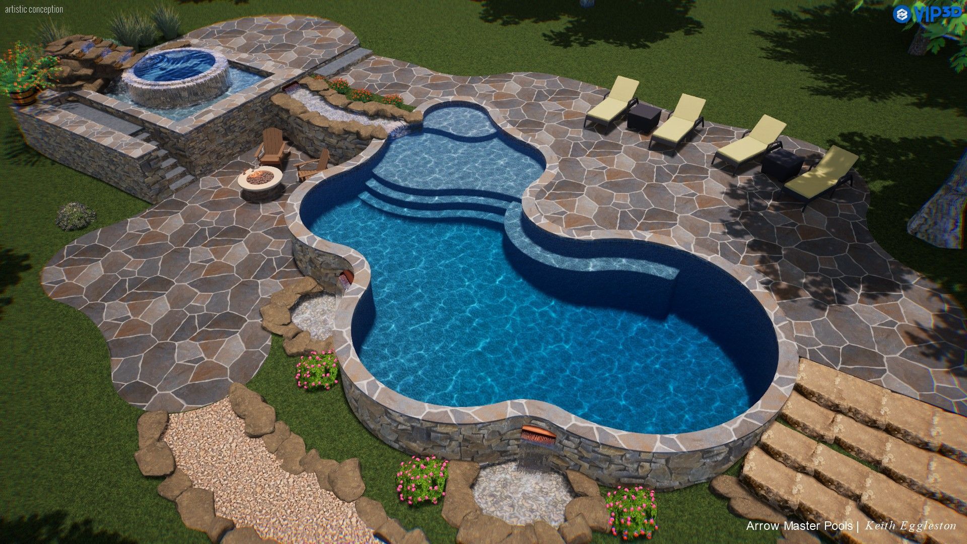 The Designing Process — Center Valley, PA — Arrow Master Pools