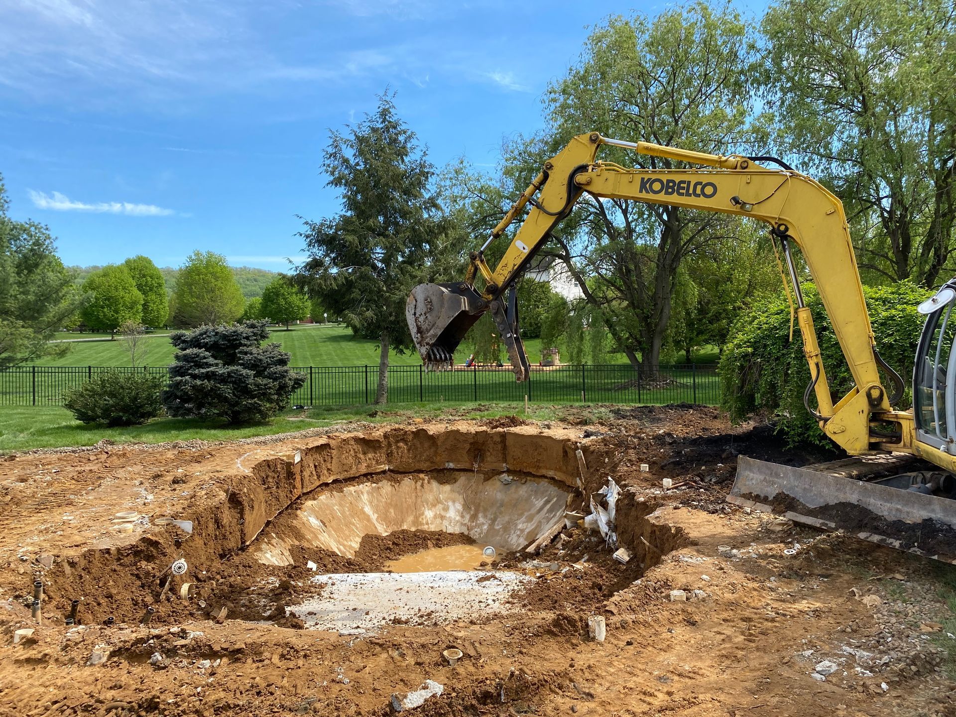 The Construction Process — Center Valley, PA — Arrow Master Pools