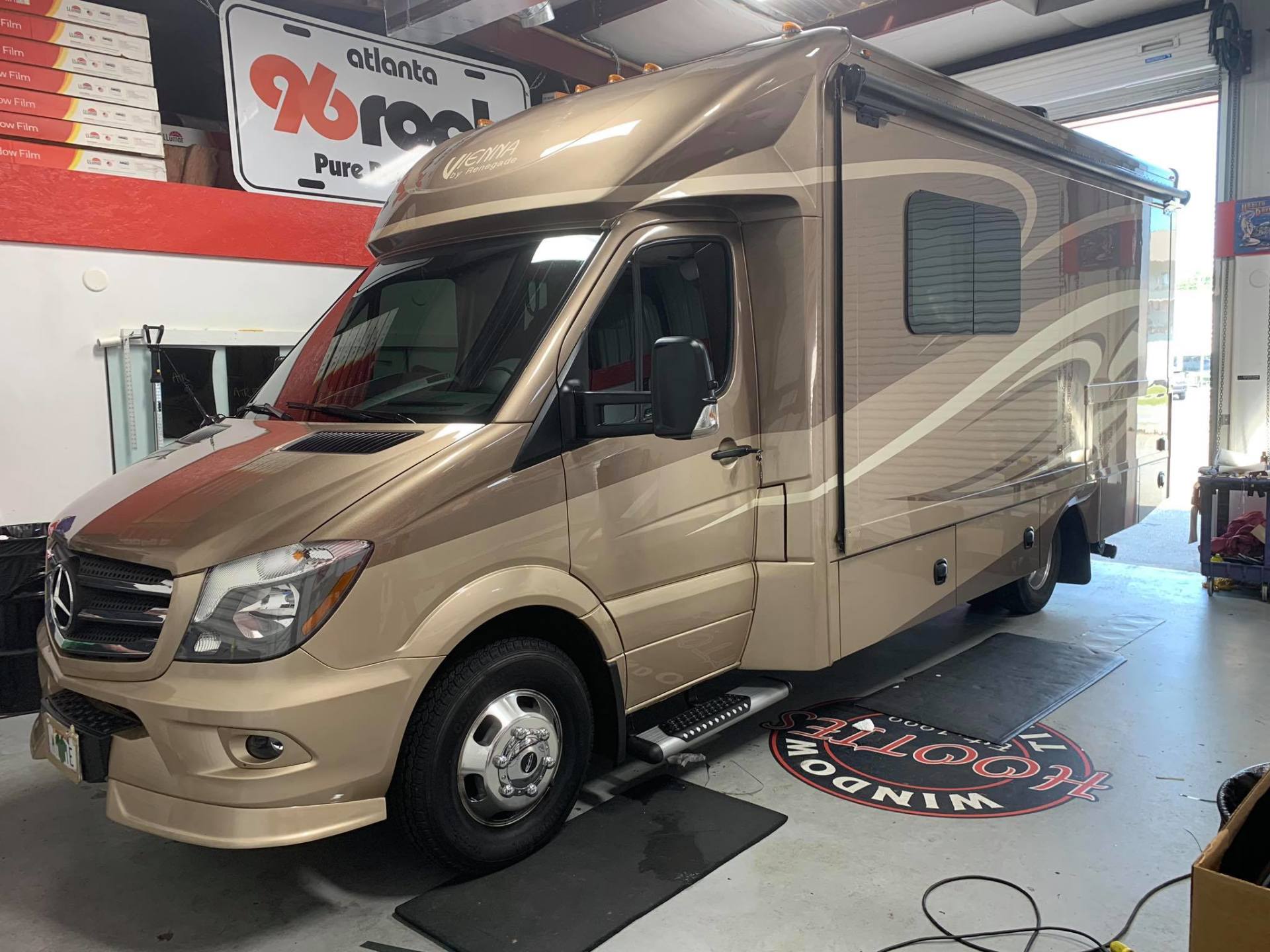 RV window tinting in Blairsville GA