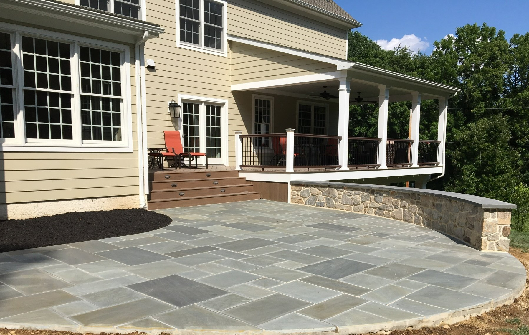 Luxury House — Chester County, PA — Convergent Masonry, LLC