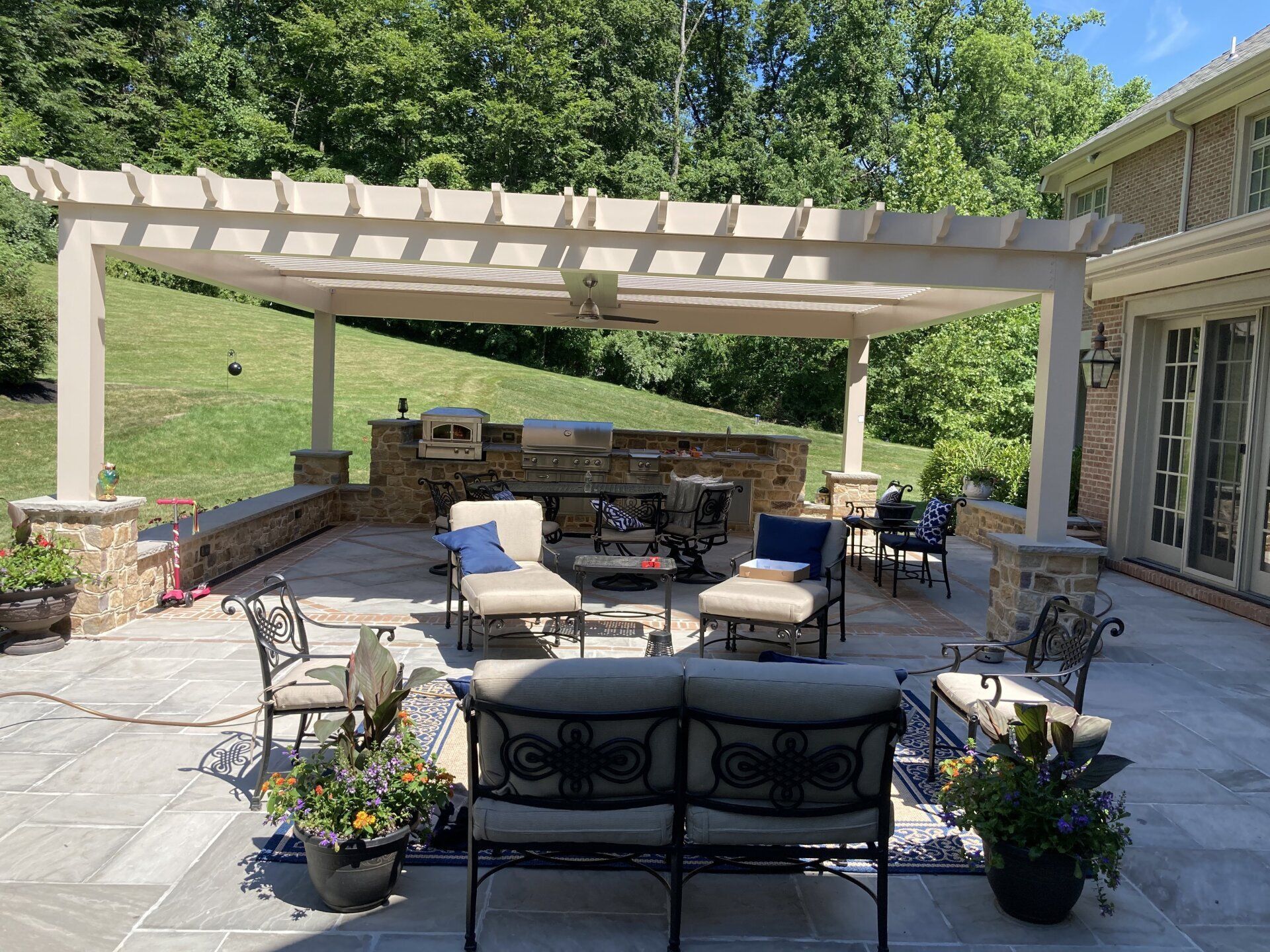 Stone Roadway — Chester County, PA — Convergent Masonry, LLC